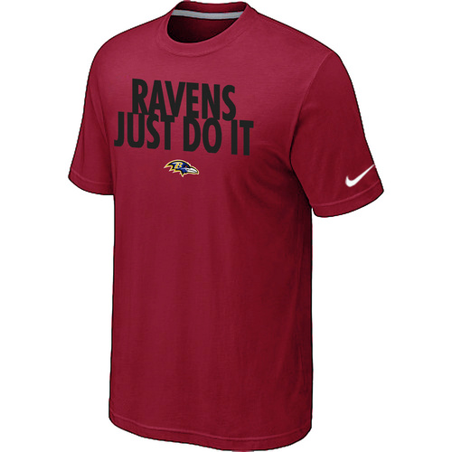 Nike Baltimore Ravens "Just Do It" NFL T-Shirt - Red